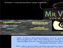 Tablet Screenshot of mrvideo.com